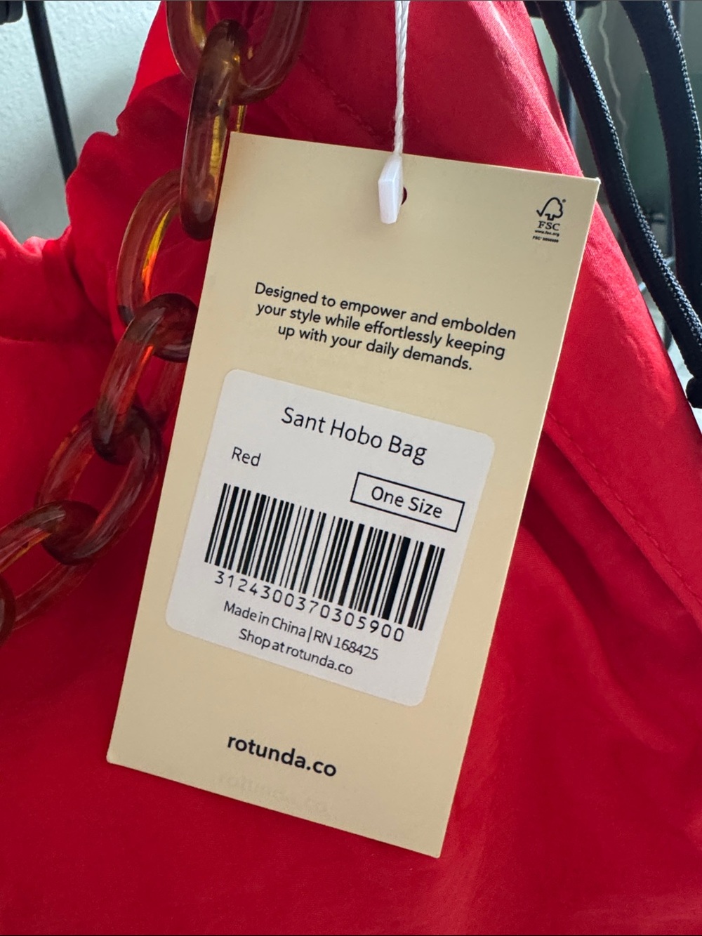 ROTUNDA Sant Hobo Bag NWT - Picture 2 of 4